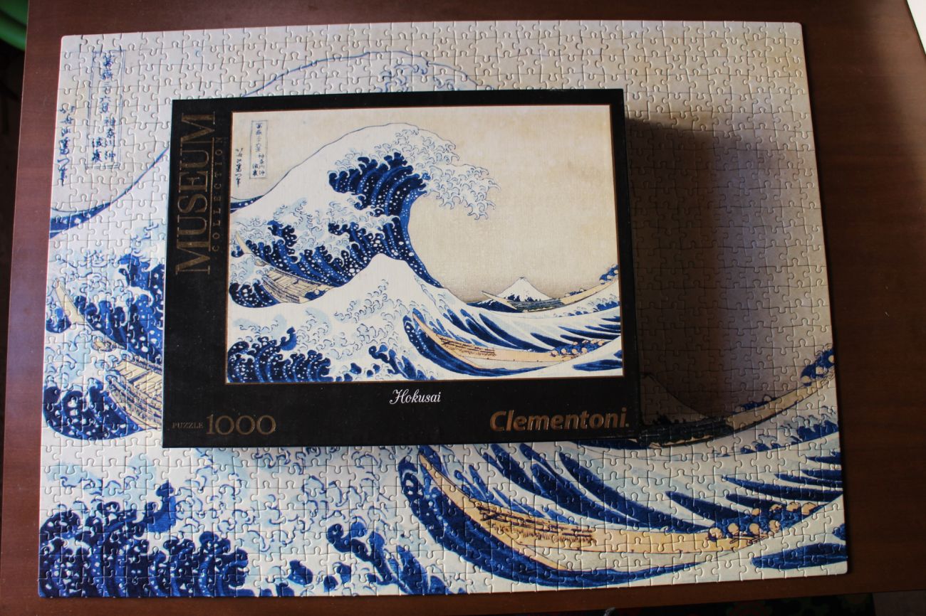 Clementoni: Puzzle 1000 Pz - Museum Collection - Hokusai - La Grande