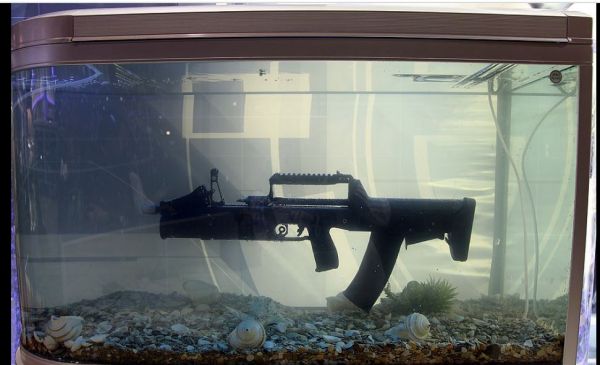 Russia underwater gun
