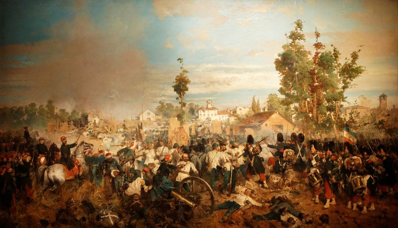 Giovanni Fattori - Il campo italiano dopo la Battaglia di Magenta