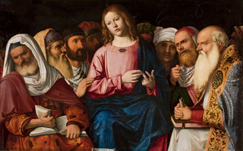 CRISTO TRA I DOTTORI - Bernardino Luini