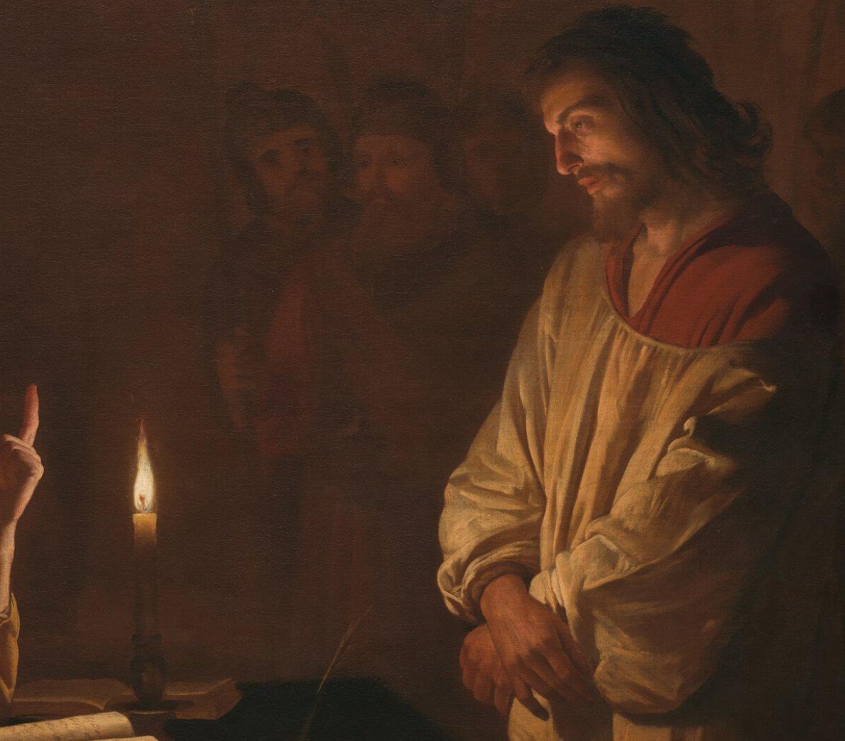CRISTO DAVANTI A CAIFA Gerrit van Honthorst
