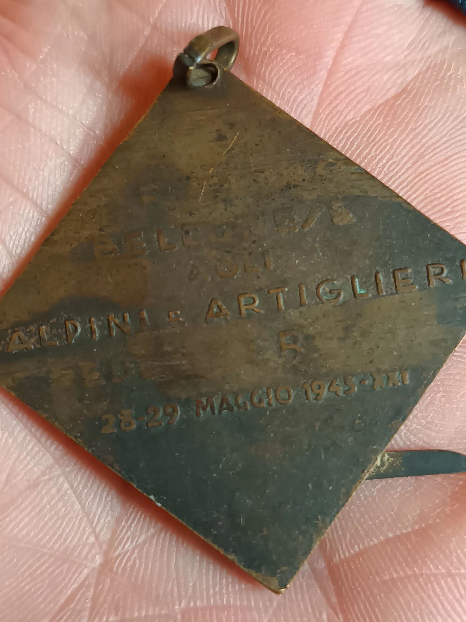 1,15 EUR/pezzo. Ciondolo Fiore della Vita in bronzo antico, 2 pezzi. - Italia