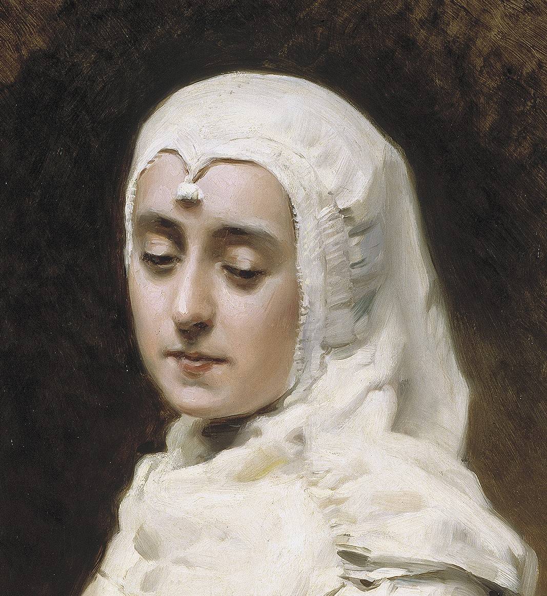 LA ACTRIZ MARIA GUERRERO COMO DOÑA INÉS - Raimundo de Madrazo