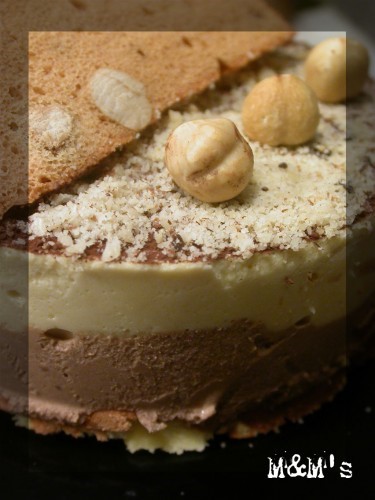 Bavarese Alla Nocciola Di Piemonte E Cuore Al Cioccolato By M M S