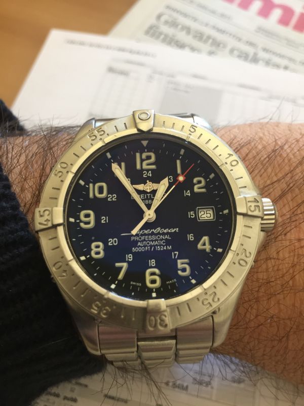 breitling superocean professional