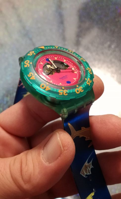 Vendo Swatch Scuba Happy Fish 1991