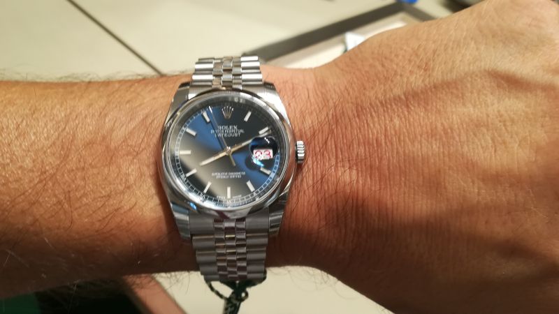 Rolex DJ 116200 vs DJ 126300 : confronto su prova al polso