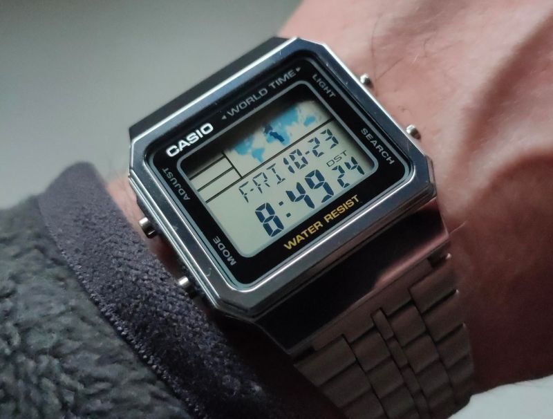 CASIO World Time A500WEA-1EF , riedizione dell'A300U!!!