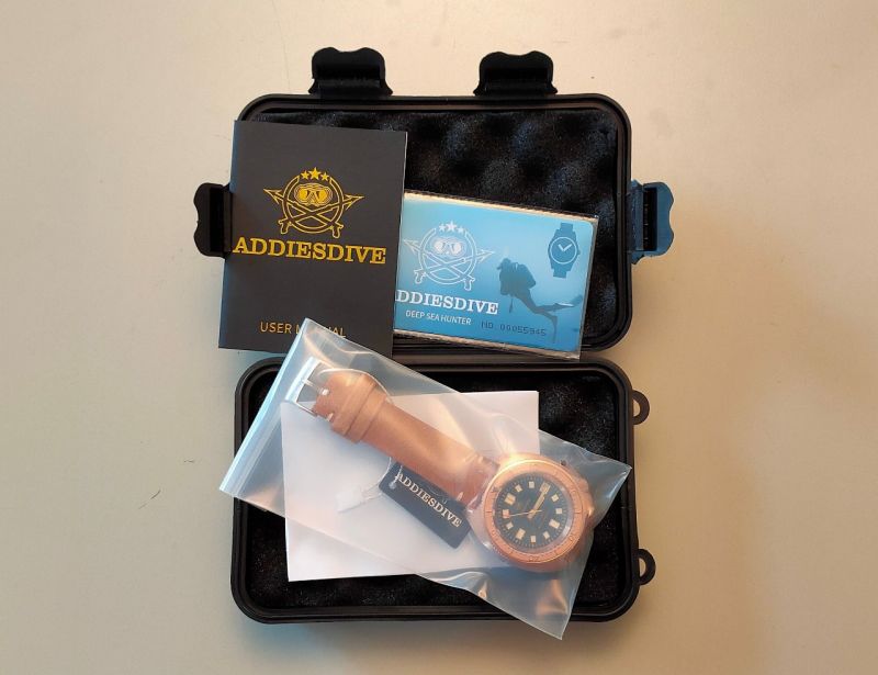 ADDIESDIVE WATCHES - BRONZE DIVER AD2104 - Altro nuovo arrivo 2022
