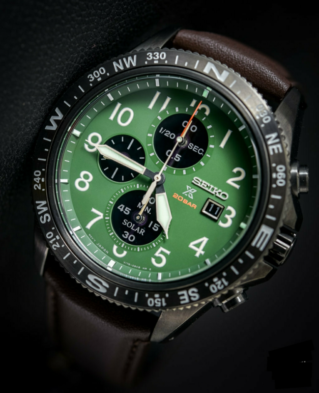 SEIKO Prospex TERRA SSC739P1 - Solar - WR 20 ATM