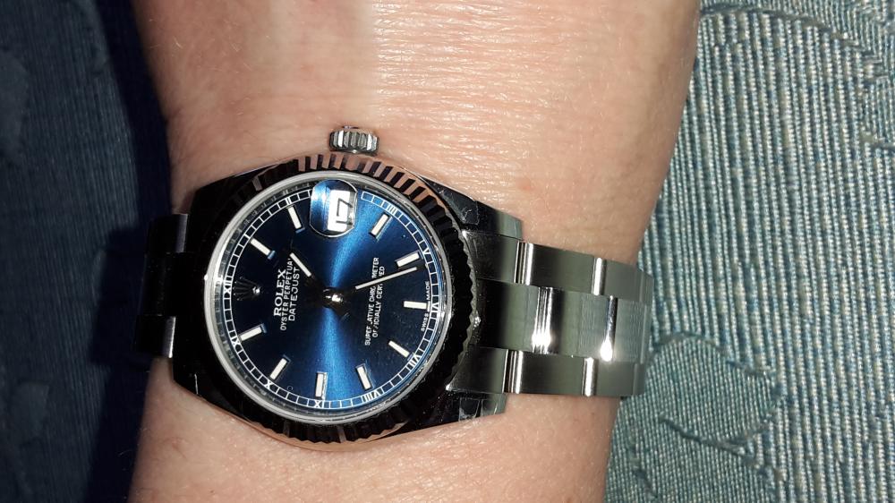 Rolex date 34 mm Vs date Just 31 mm - pagina 2