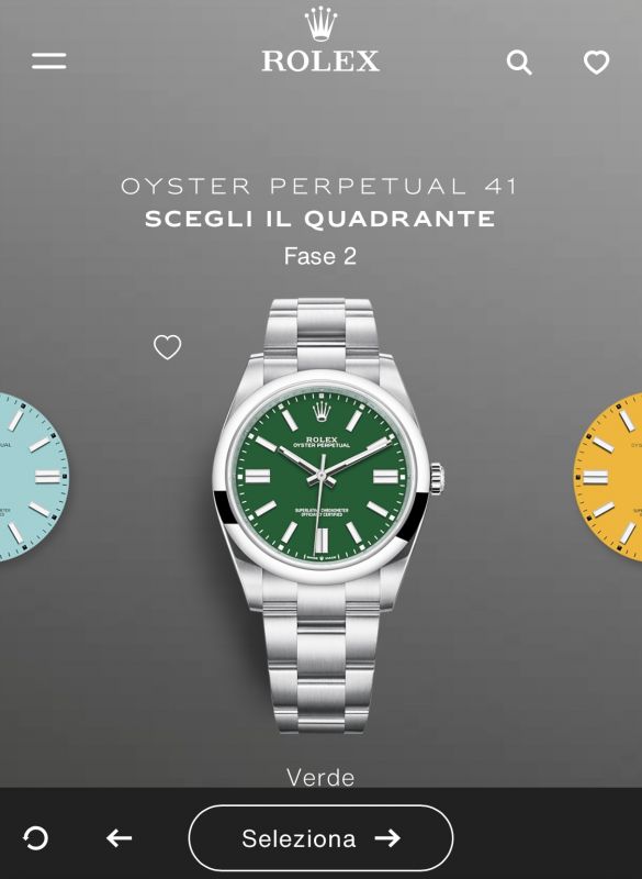 Rolex Oyster Perpetual 41 mm: dial più bello