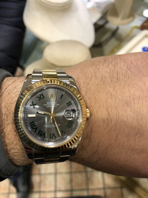 rolex dj wimbledon