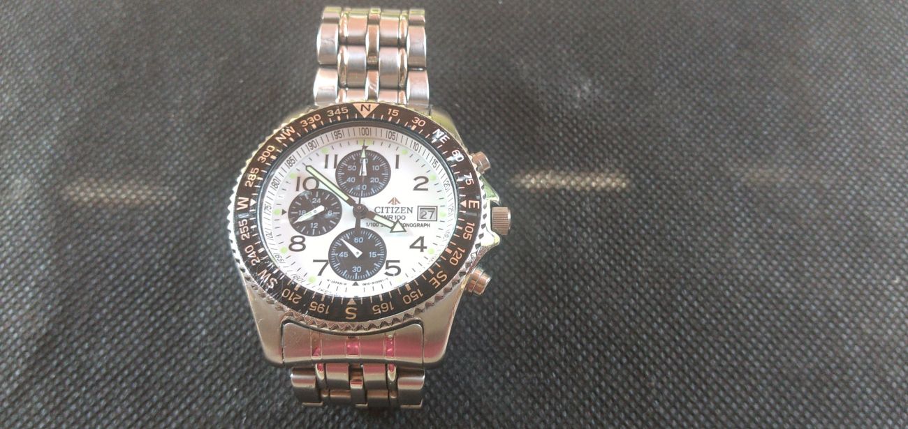 VENDUTO] Vendo Citizen Promaster Cronograph ref. 0610 H10767 Panda dial  Braccialato