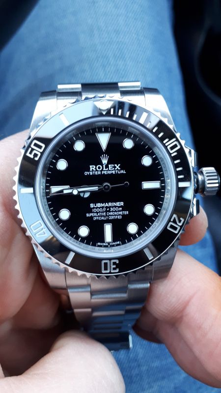 Rolex Submariner 114060 quadrante difettato, problema risolto!! Assistenza  10 e lode !