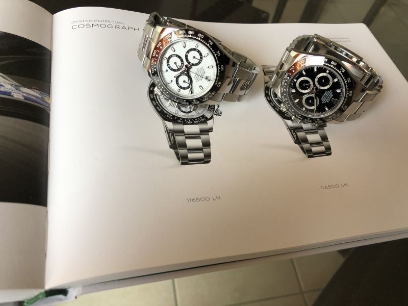 Rolex Daytona 116500 Black and White