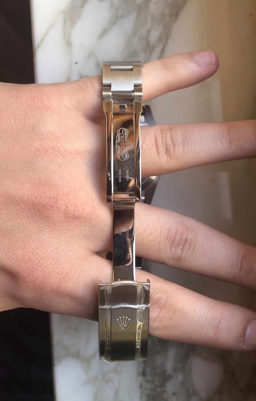 oyster perpetual dark rhodium