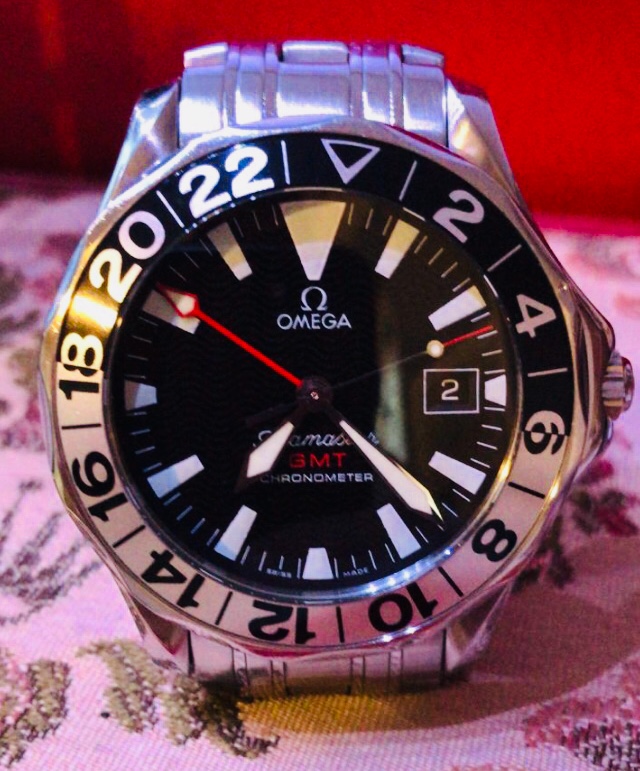 Omega seamaster gmt prezzo deals