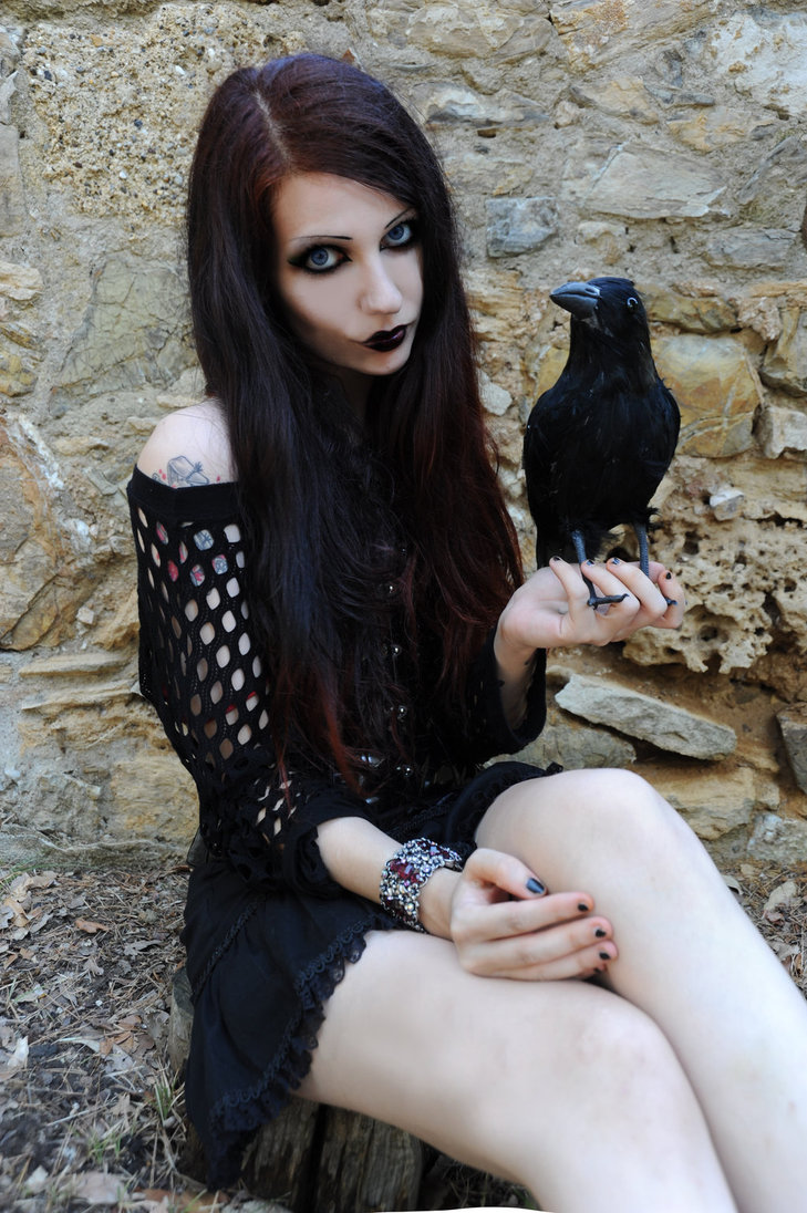 Tanning goth teen gallery girl