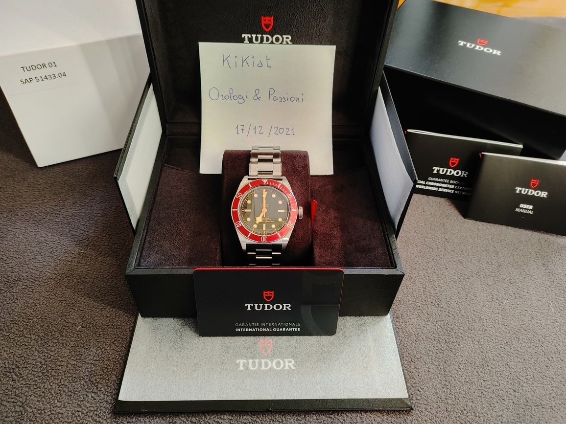 Tudor Black Bay ghiera rossa ref. M79230R-0012 | Klockspan