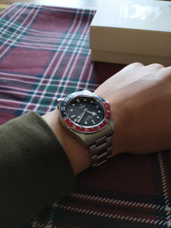 Presentazione nuovo acquisto, Tudor Black Bay GMT più bracciale strapcode