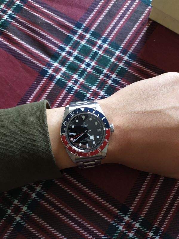 Presentazione nuovo acquisto, Tudor Black Bay GMT più bracciale strapcode