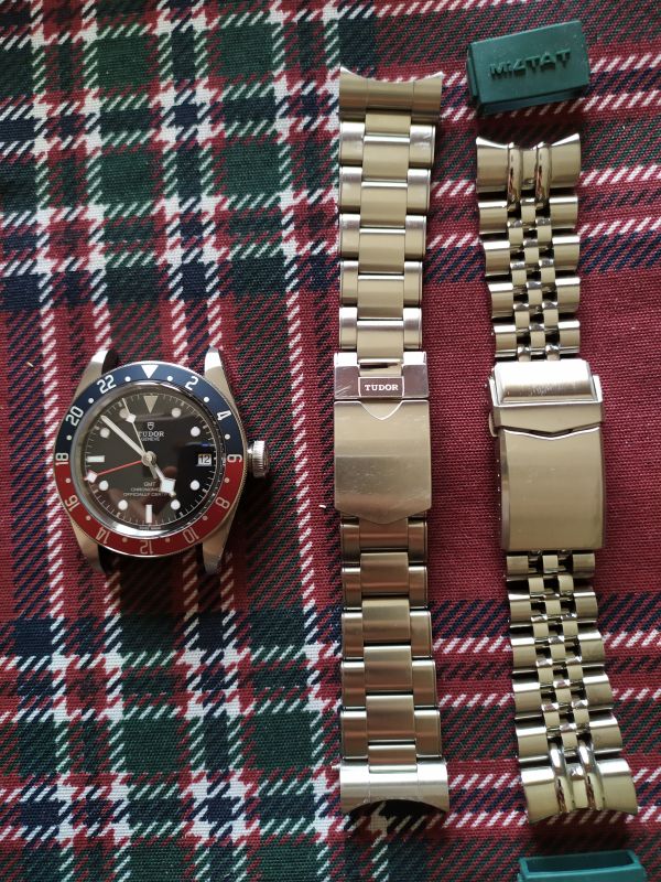 Presentazione nuovo acquisto, Tudor Black Bay GMT più bracciale strapcode