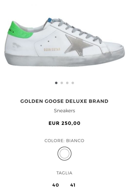 golden goose official page