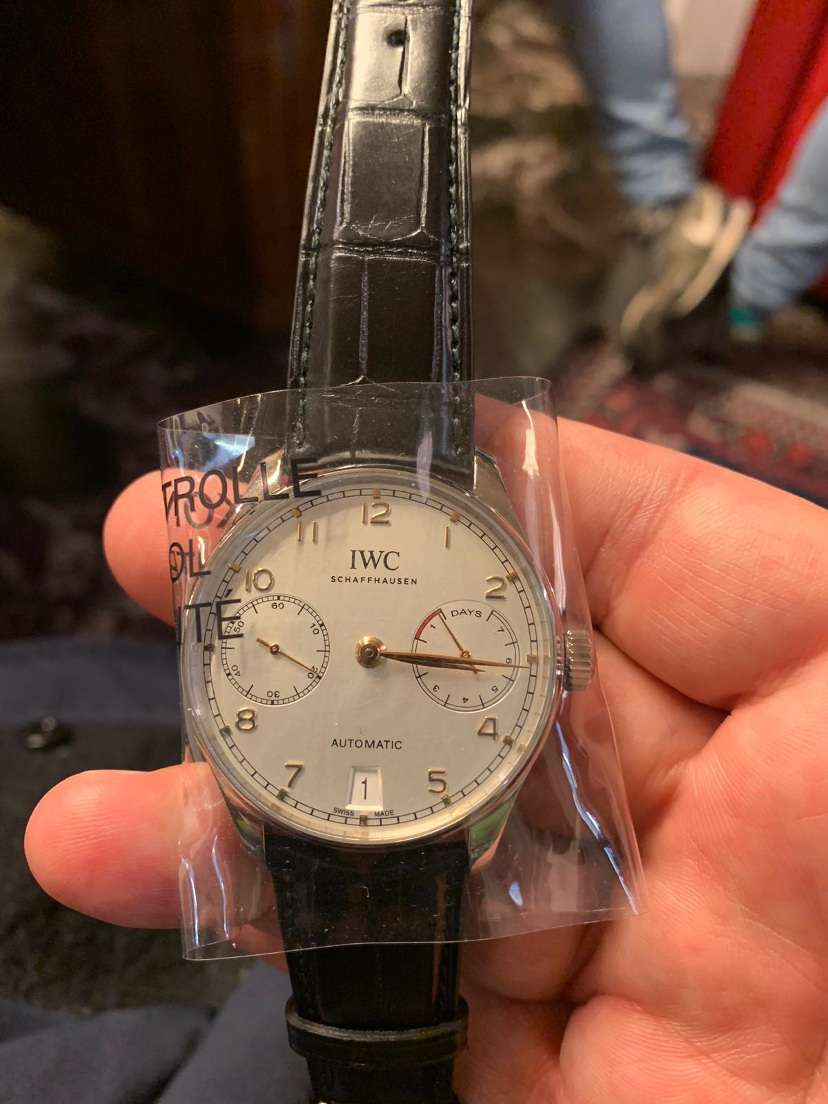 Vendo IWC Portoghese 7 giorni IW500704 nuovo