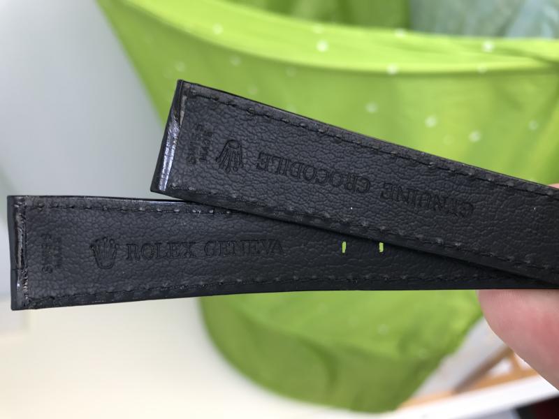 Vendo cinturino coccodrillo Rolex nos