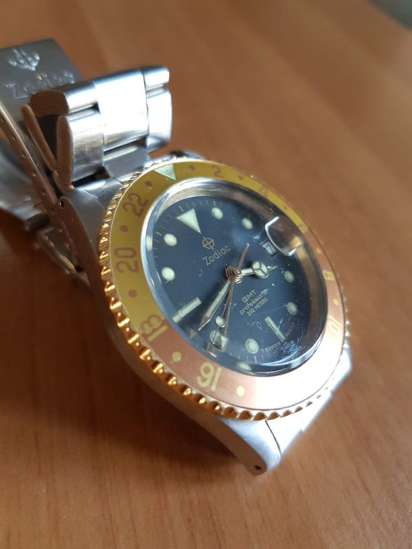 VENDUTO] Vendo Zodiac occhio di tigre GMT