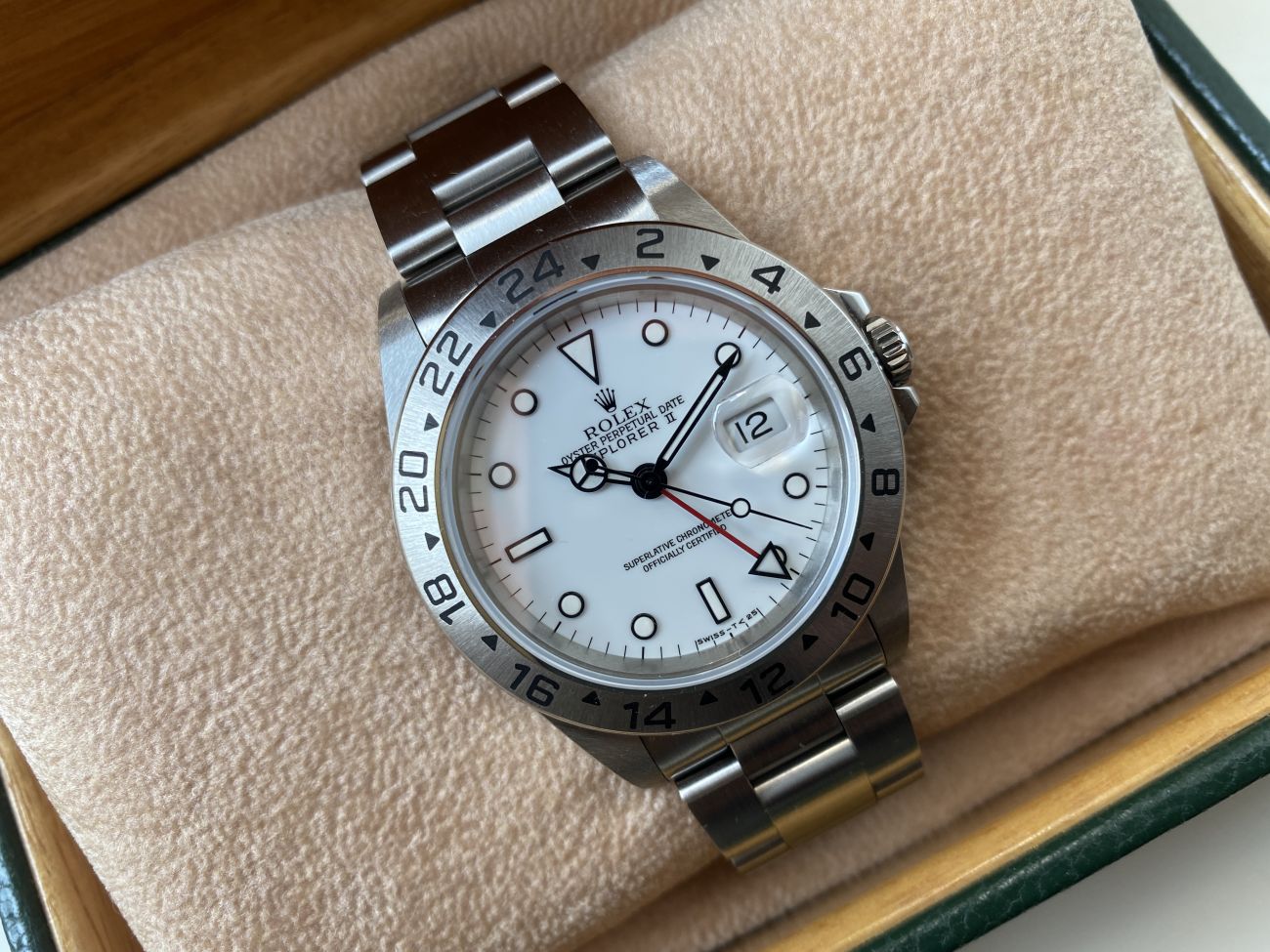 VENDUTO] Vendo Rolex Explorer II Ref. 16570 Ser. S - Scatola e garanzia |  Klockspan