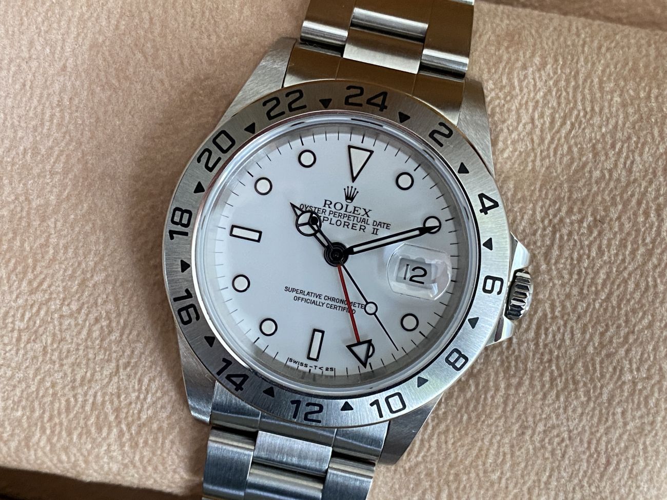 VENDUTO] Vendo Rolex Explorer II Ref. 16570 Ser. S - Scatola e garanzia |  Klockspan
