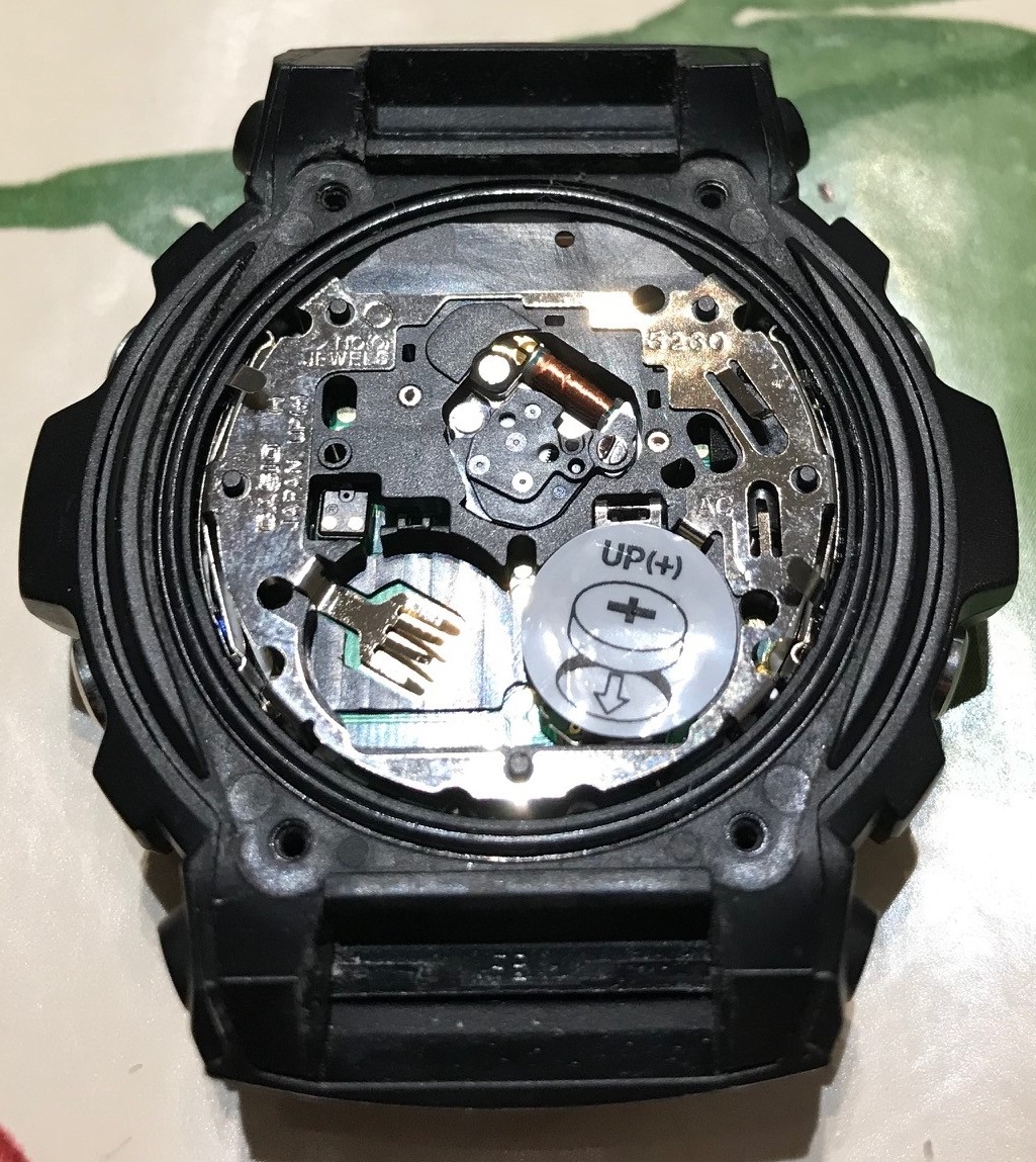 Casio GShock 5230 quali accumulatori monta?