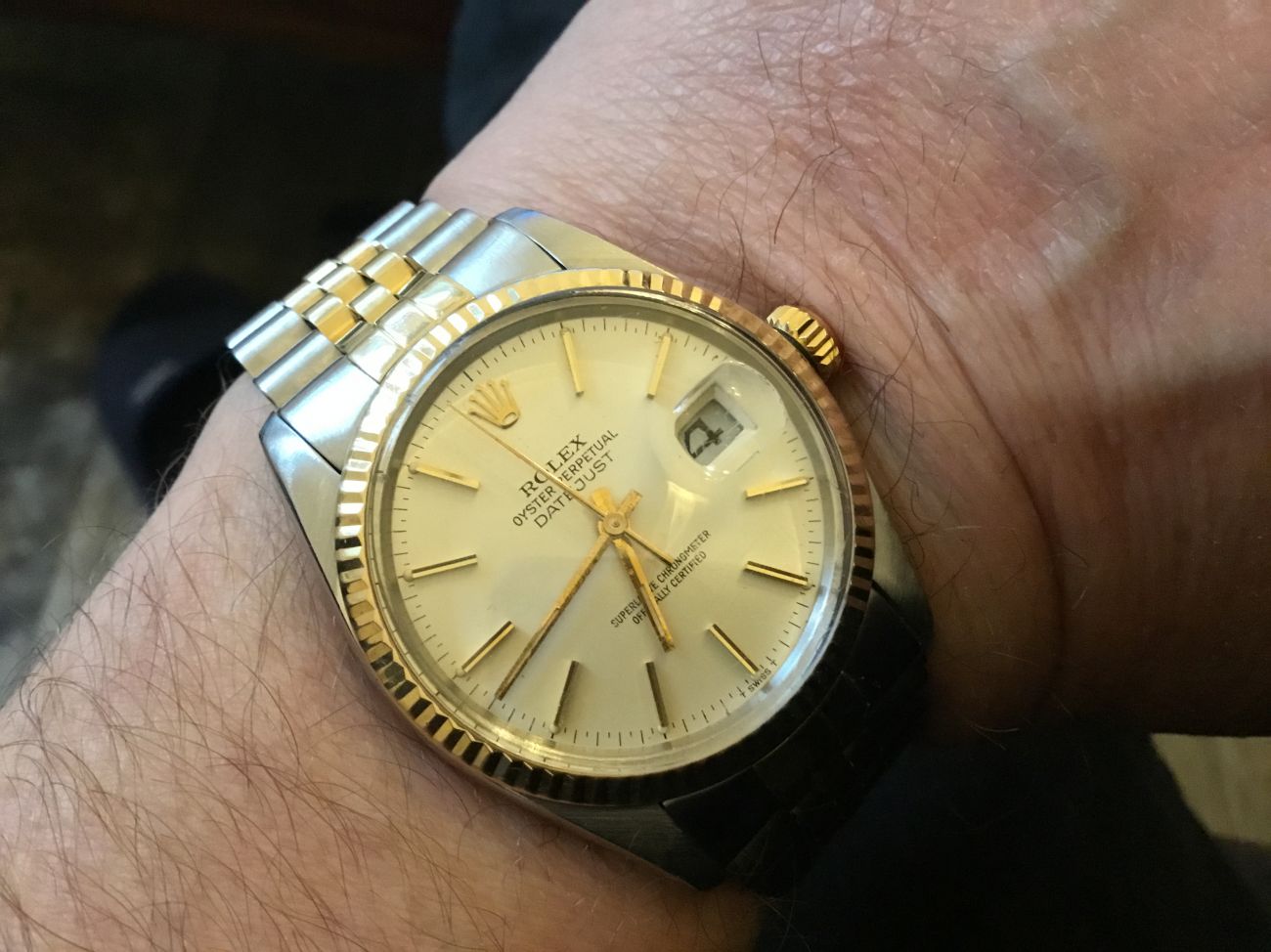 american psycho rolex datejust