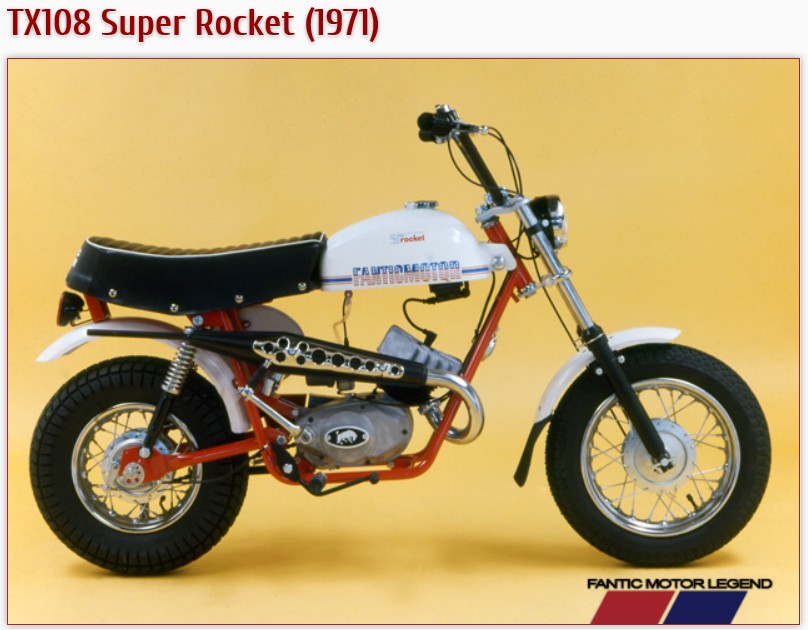Fantic mini bike