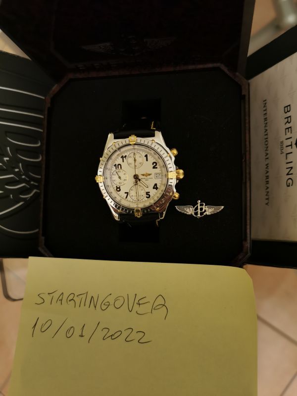 Re- Vendo Breitling Chronomat B13050 full set | Klockspan
