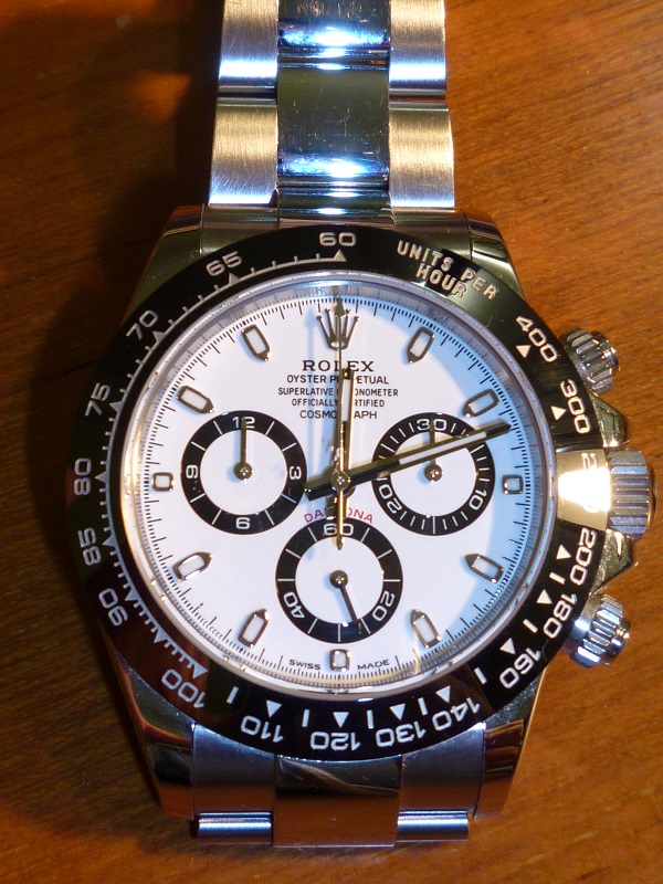 VENDUTO] Vendo Rolex Daytona ghiera in ceramica ref. 116500 quadrante bianco