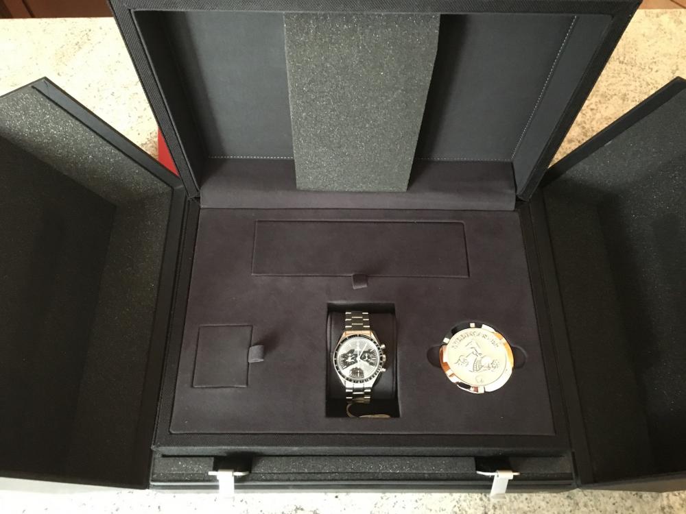 Omega Speedmaster moonwatch doppio zaffiro ref.31130423001006