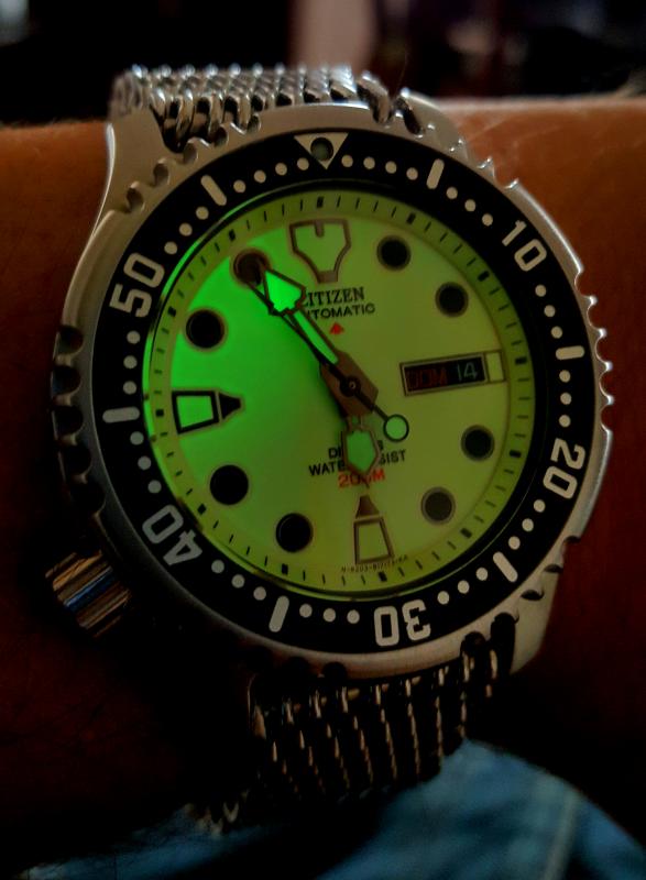 CITIZEN NY0040-09W FULL LUME - Il Diver che visse due volte [Nuovo arrivo  2019]