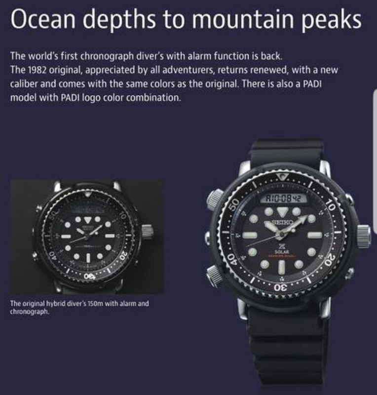 SEIKO ARNIE H558-5009 - RIEDIZIONE 2019 SNJ025P1 - L' orologio di Arnold  Schwarzenegger ! [ARRIVATO!]