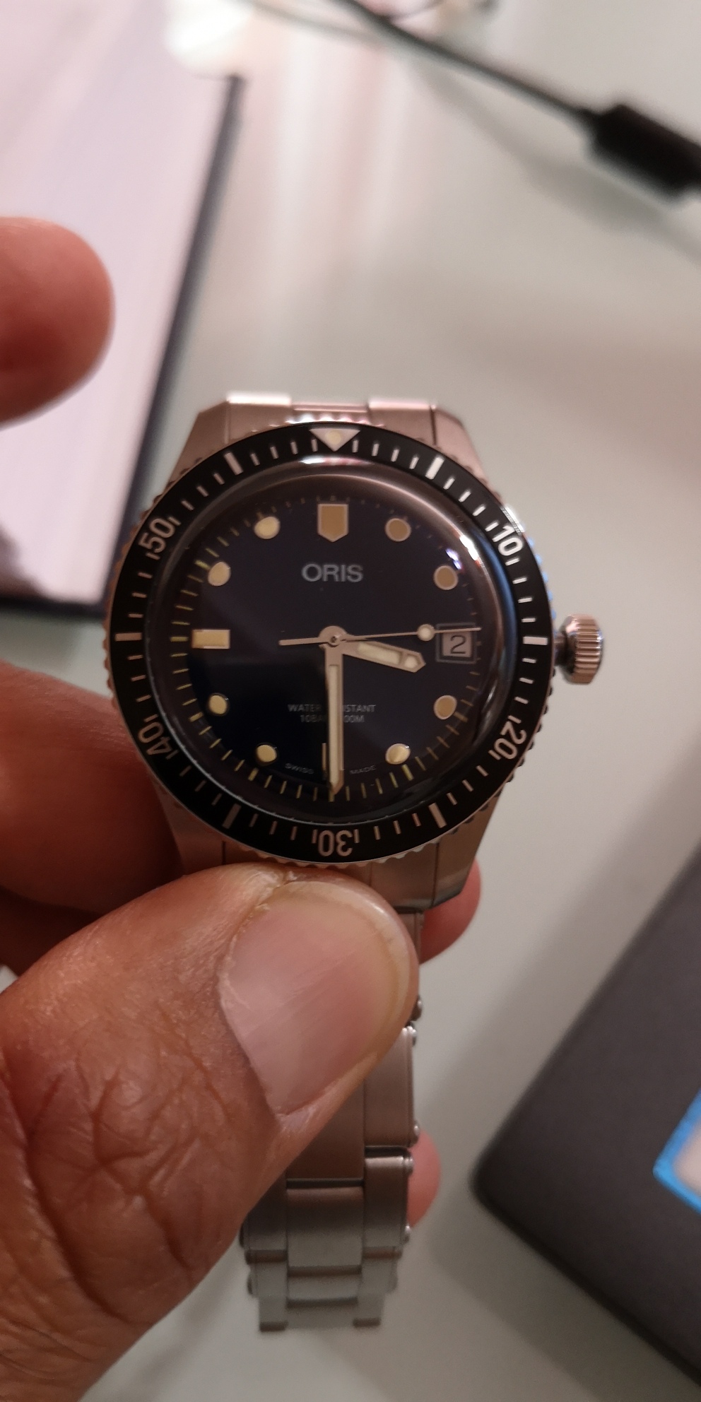 used oris diver 65
