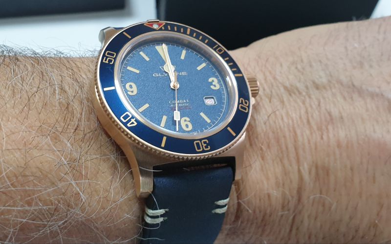 Nuovo arrivo Glycine Combat Sub Vintage Bronze