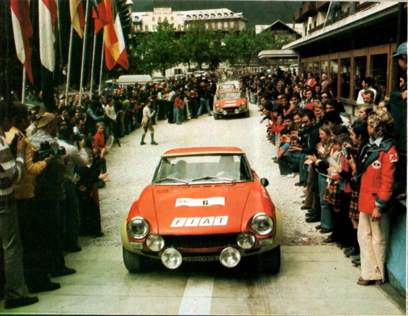 Miniature RIO 4695 Fiat 128 Rally San Martino Di Castrozza 1972 - Bettega - Échelle 1/43 - Neuve