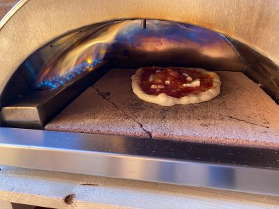 Prima pizza alla romana con SURRIENTO