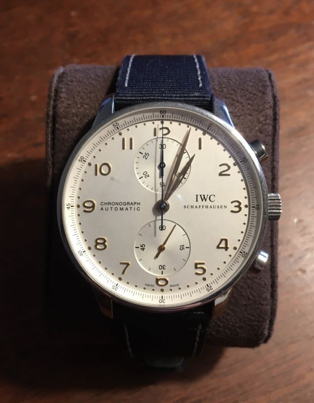 Cinturino (bracelet) Pour Montre IWC Portoghese - Neuf Sans étiquette, Pièce De Rechange