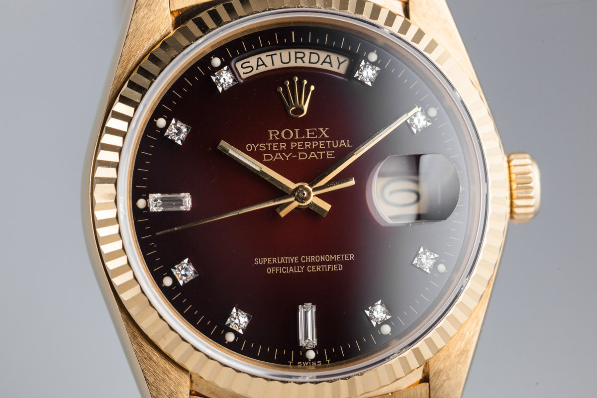 Rolex DayDate 18238 quanti differenti dial sono stati fatti?