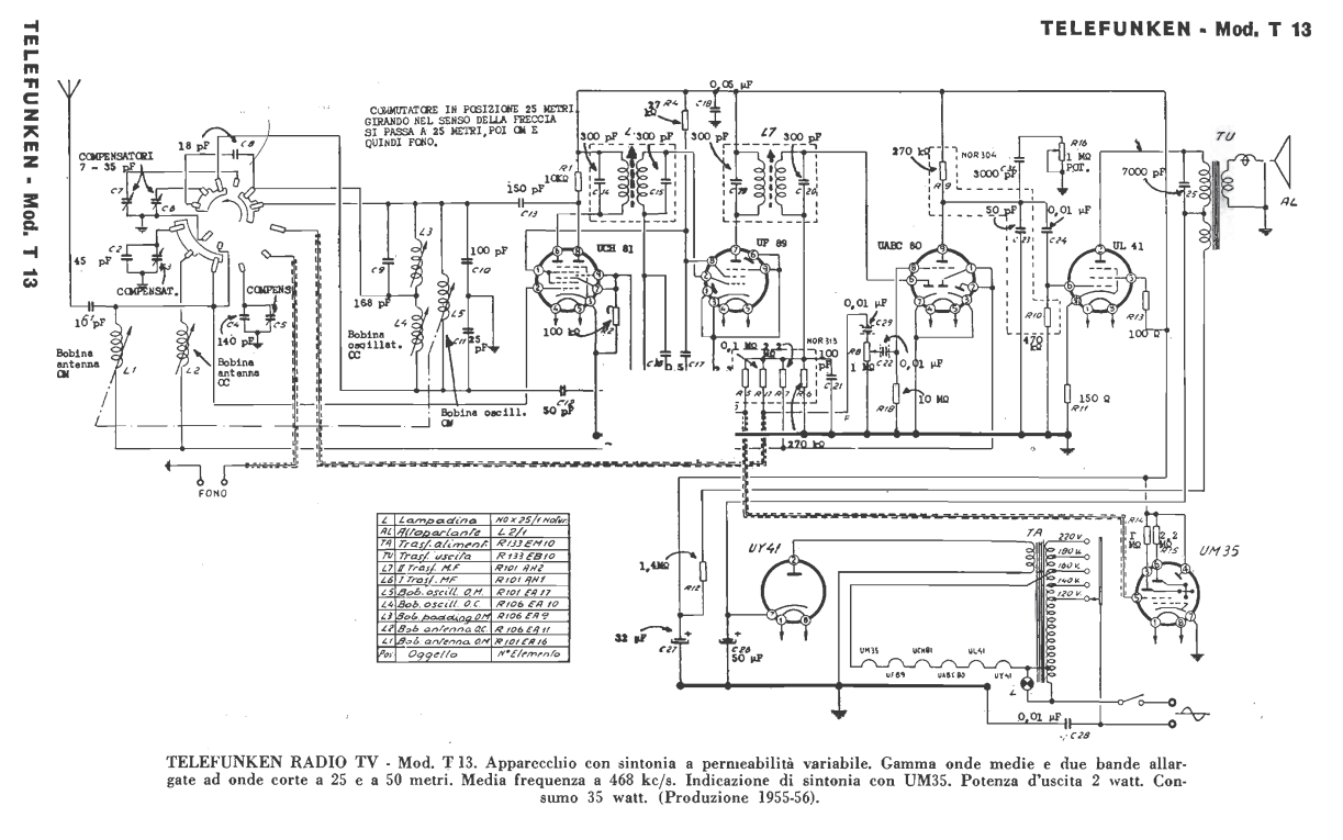 Radio Telefunken T13
