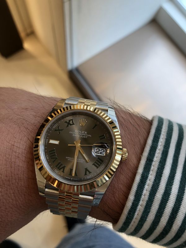 rolex dj wimbledon