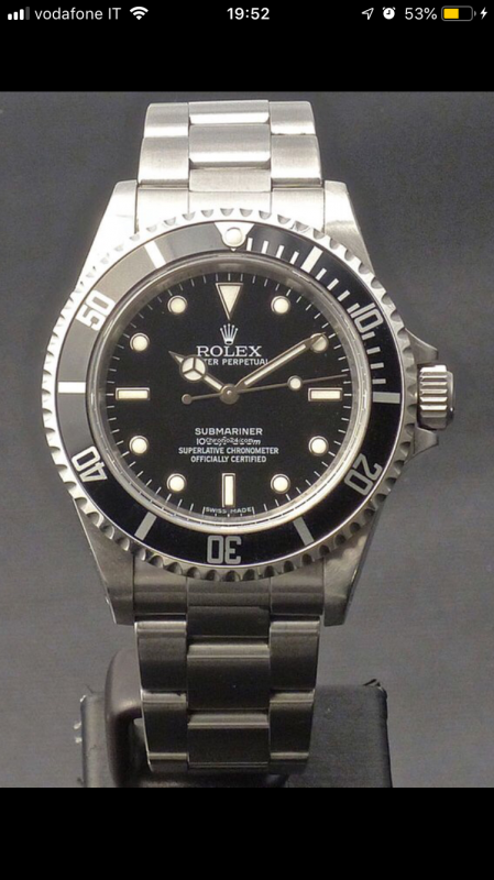 Rolex Sub 14060M 4 scritte : valutazione per acquisto